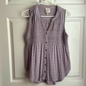 Flowy Knox Rose tank